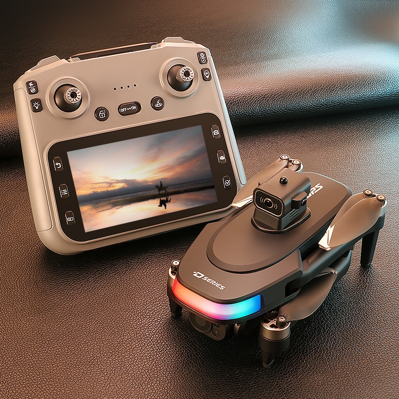 GPS Drone Cool Lights 4K HD Camera Quadcopter D19